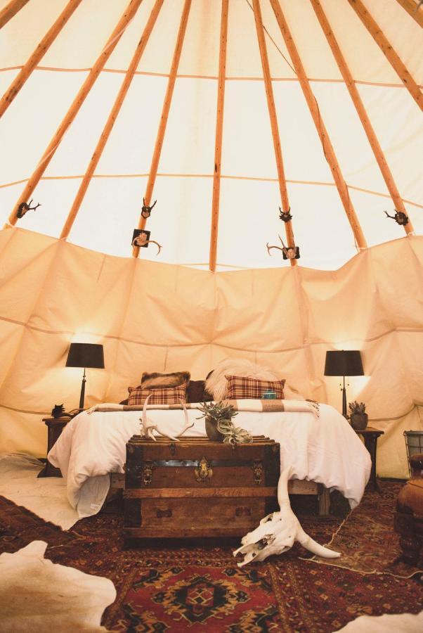 Dreamcatcher Tipi Hotel Gardiner Eksteriør bilde
